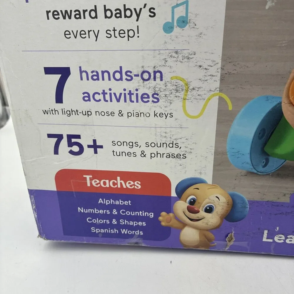 Fisher-Price Laugh and Learn Smart Stages Puppy Walker